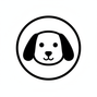 Geometric Dog Logo